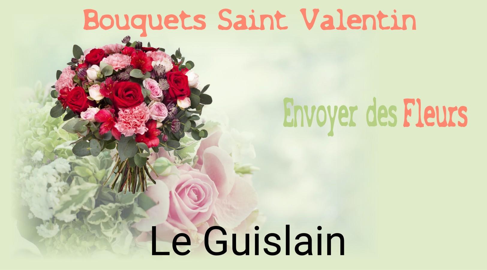 Roses de Saint-Valentin livrées à Le Guislain